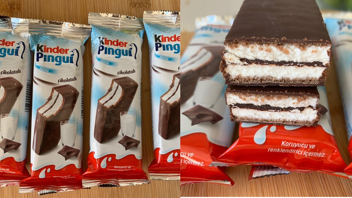 Kinder Pingui РјРѕР»РѕС‡РЅС‹Р№ Р»РѕРјС‚РёРє