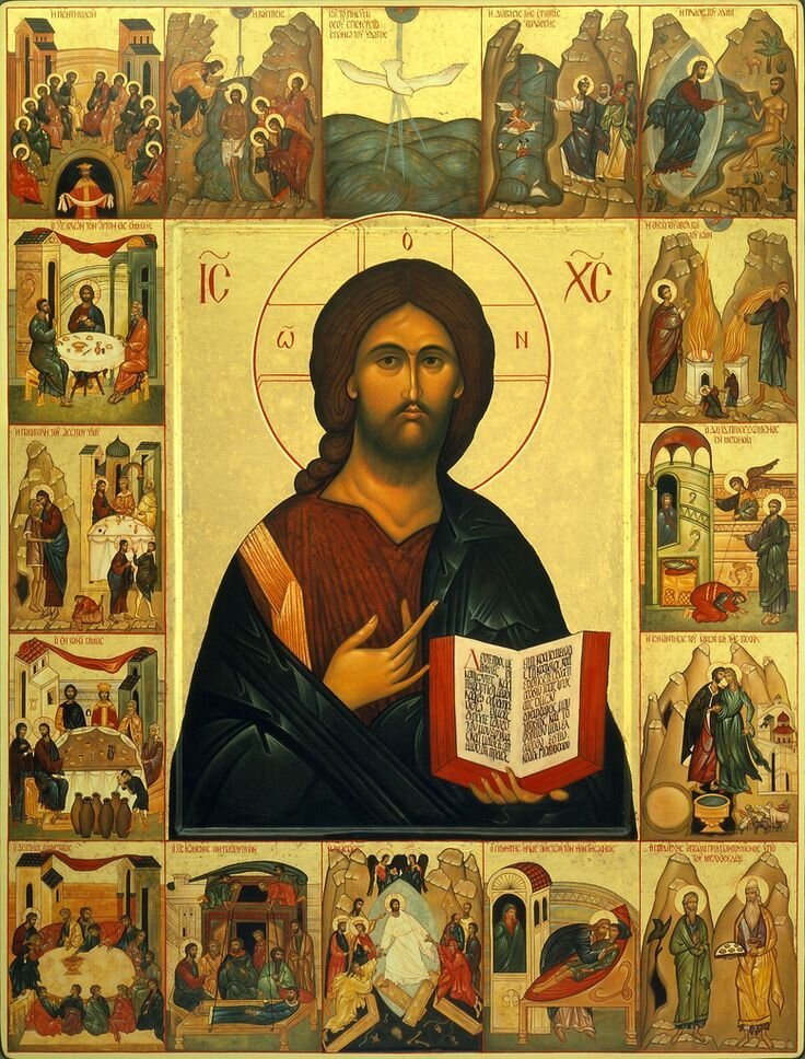 Типы изображений христа на иконах