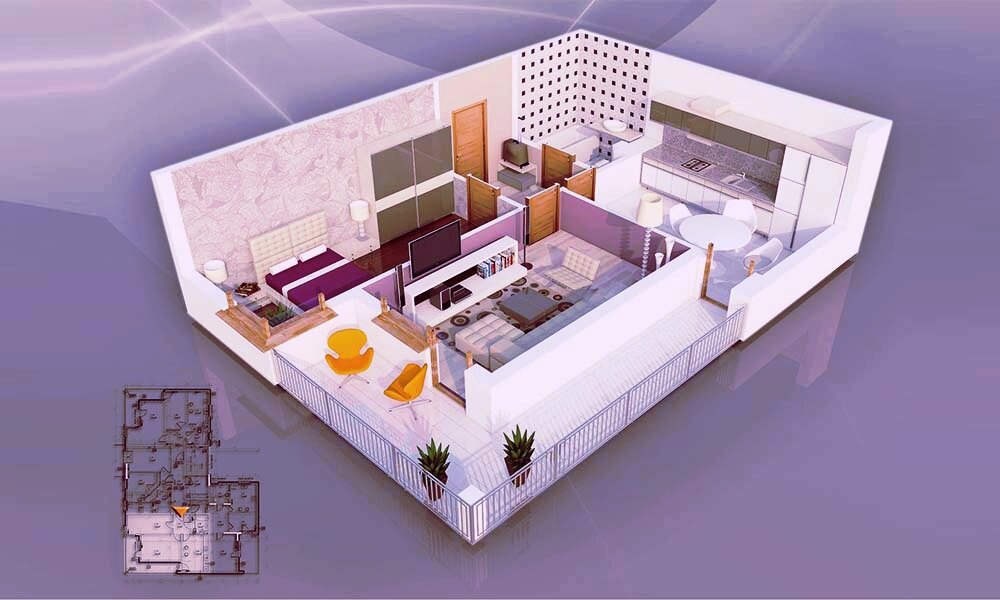 3D дизайн квартиры