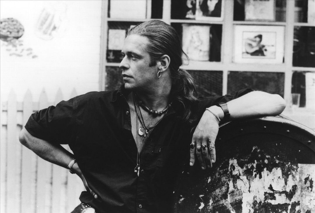 БГ, 1989. фото из разворота к винилу Radio Silence.