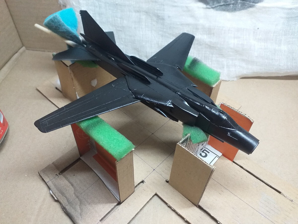 МиГ-23, покрытый акрилом Brauberg