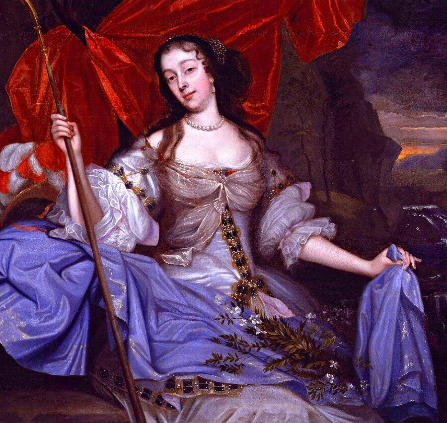 Барбара Вильерс. Портрет кисти художника Джона Майкла Райт.