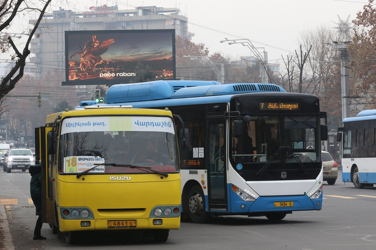 Общественный транспорт Армении. Автобусное. | ФотоОхота на автомобили | Дзен