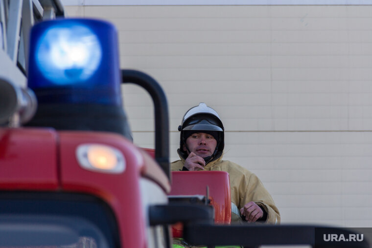    Огнеборцы выехали на место по срабатыванию автоматической пожарной сигнализации