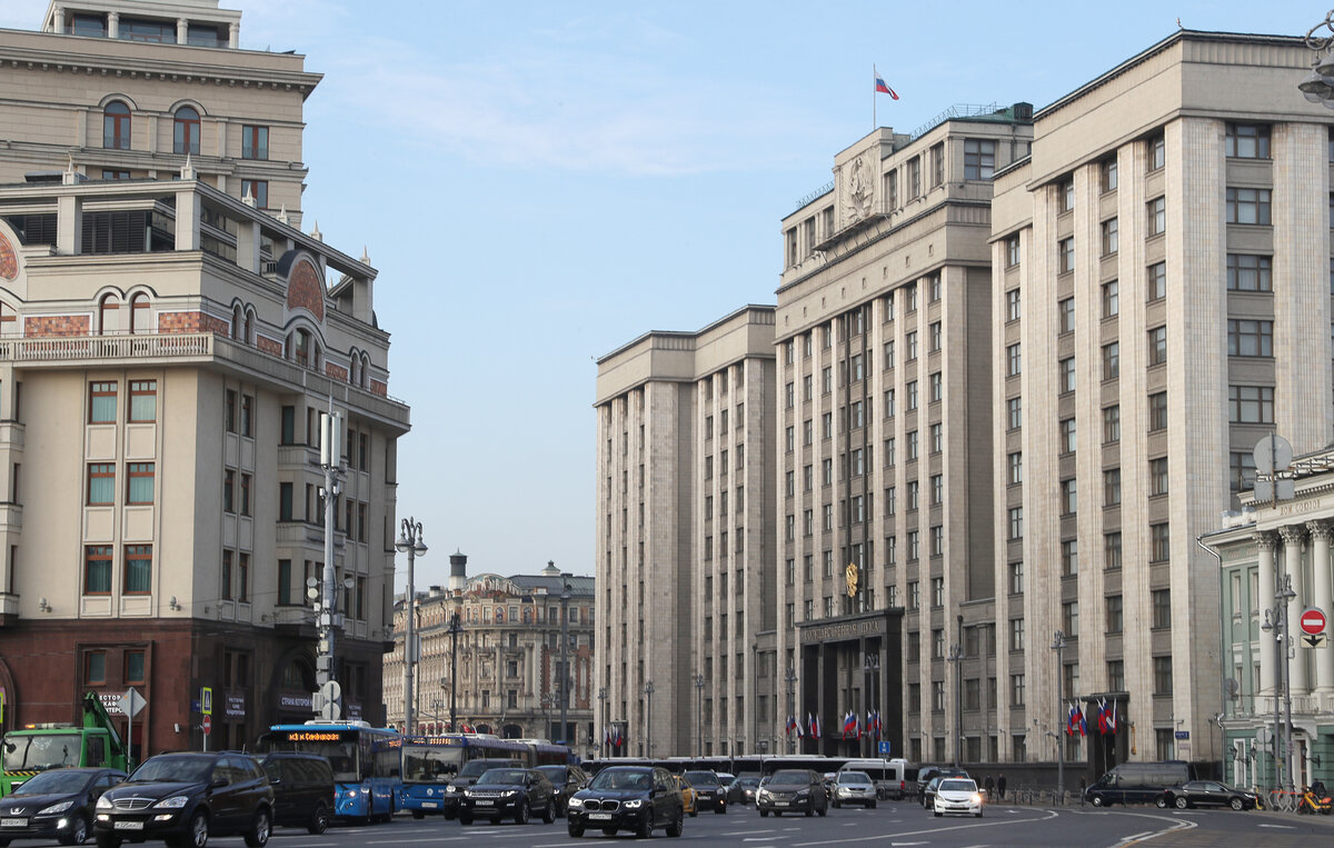    Здание Государственной думы РФ  Сергей Карпухин/ТАСС