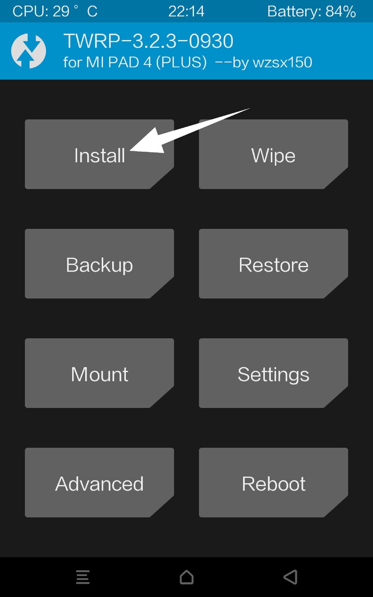 Жмем Install
