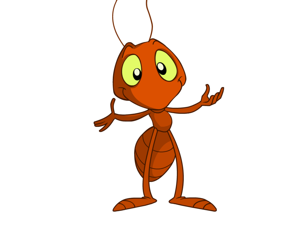 Муравей. Та еще мерзопакость, поэтому не стала вставлять фото настоящего.