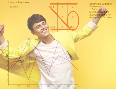 Так выглядит психоматрица ALEKSEEV