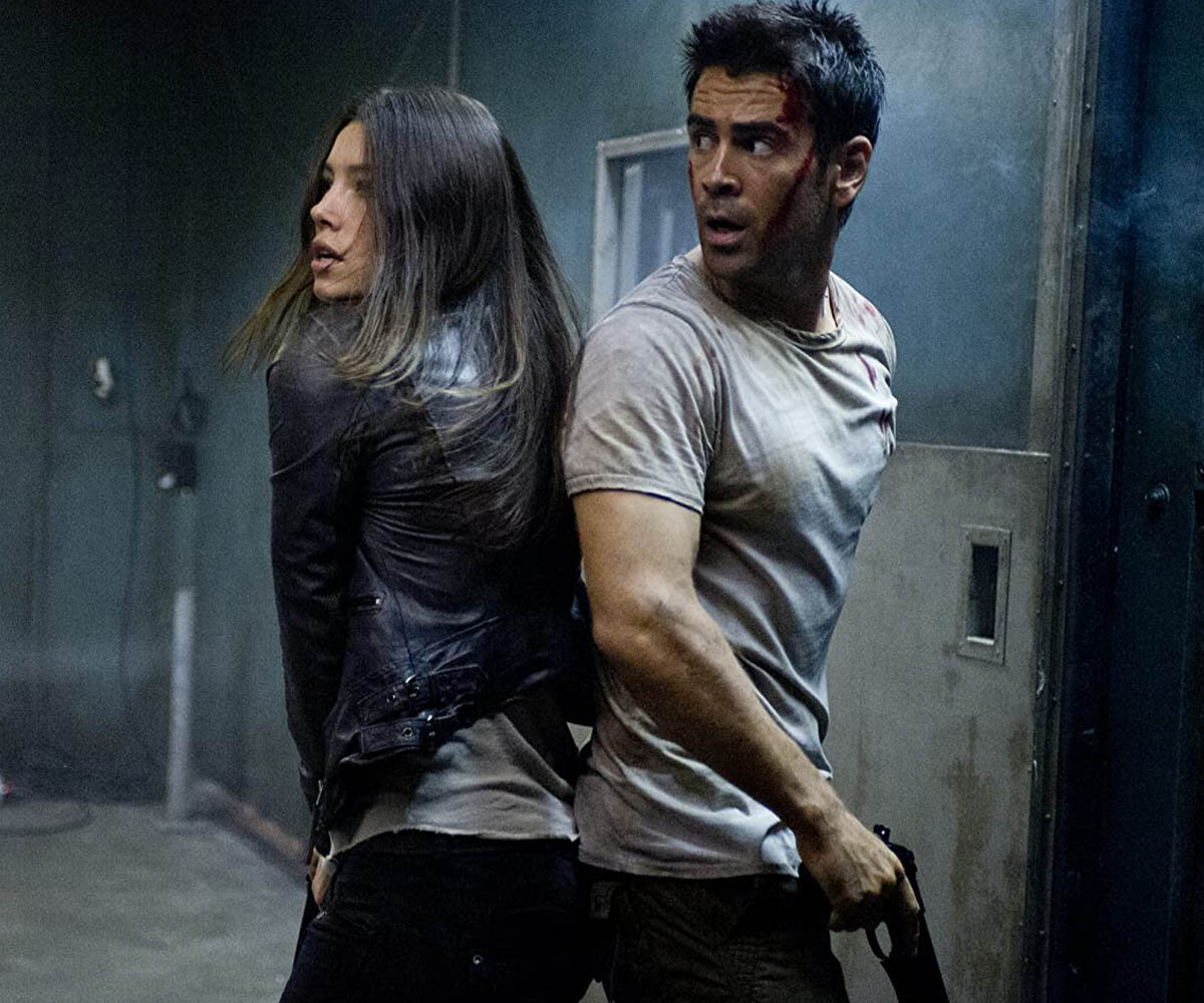 Фантастика триллер. Колин Фаррелл total recall. Фильм total recall 2012. Total recall 2012 Jessica Biel. Колин Фаррелл вспомнить все
