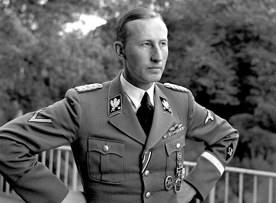 начальник Государственной тайной полиции Рейнхард Гейдрих (фотография взята из открытых источников)