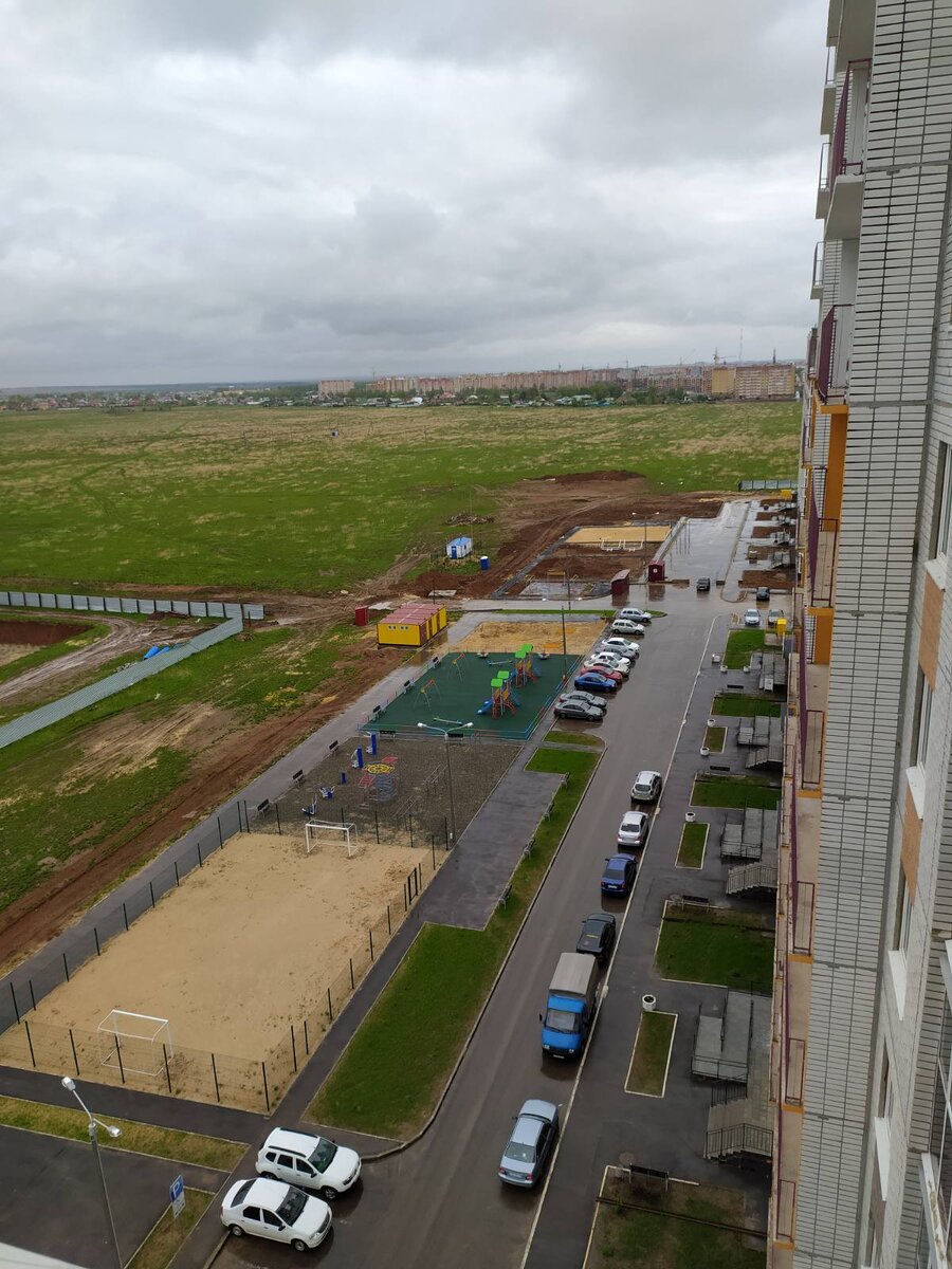 Вид из окна 23 позиции ЖК "Ясная Поляна". Все планировки и цены на сайте yasno12.ru