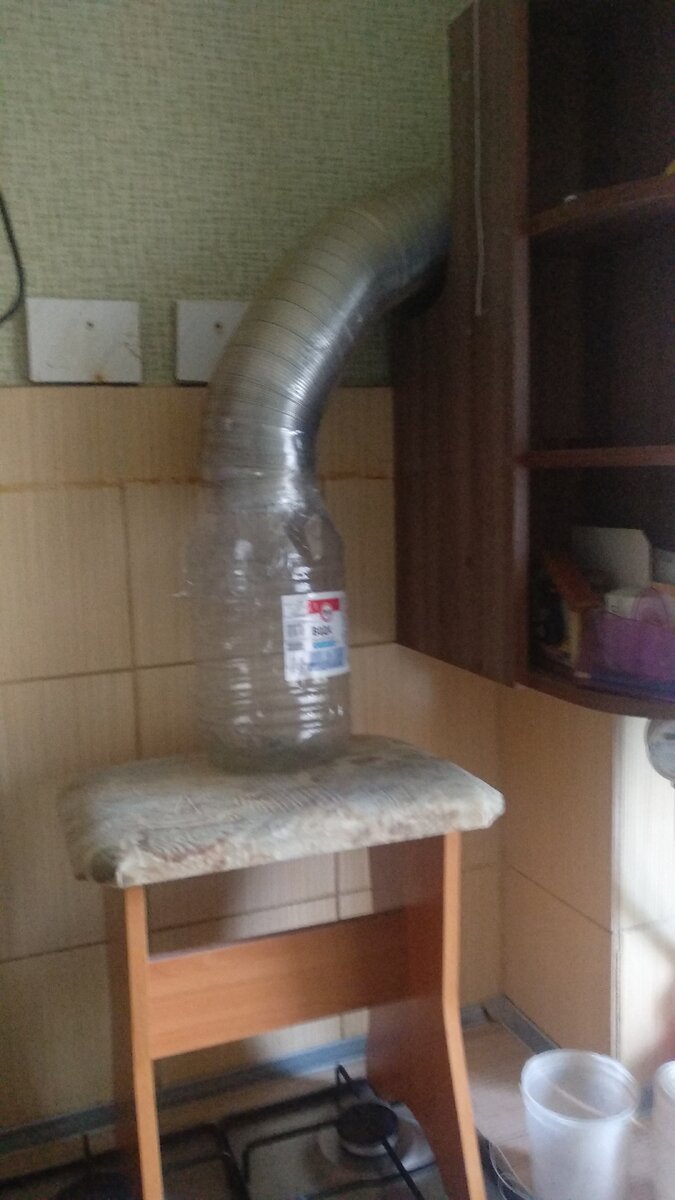  Ловушка для животного, на ночь нальем  в бутыль воды.