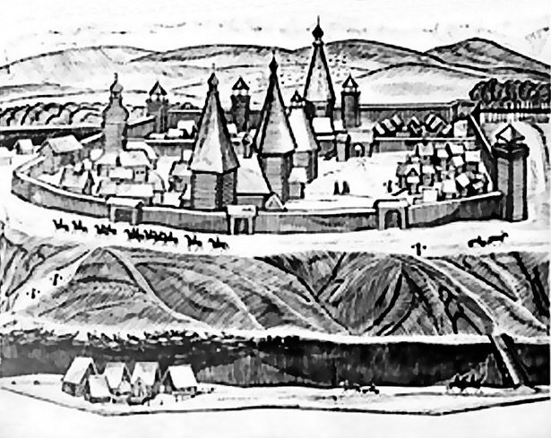 Острог Чаус. Изображение из паблика "Типичная Колывань"