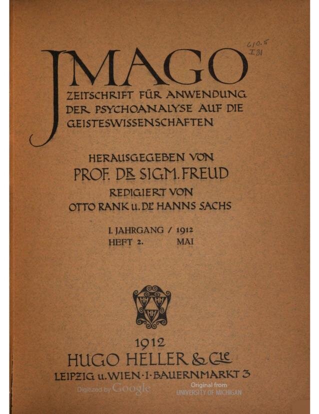 Обложка журнала  "Imago"
