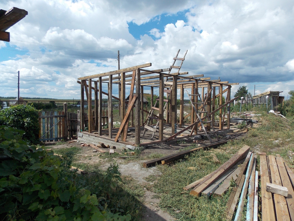Вот такой каркас у нас получился