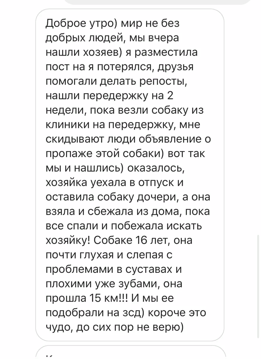 Один из многих позитивных примеров самостоятельного пристройства у людей без опыта