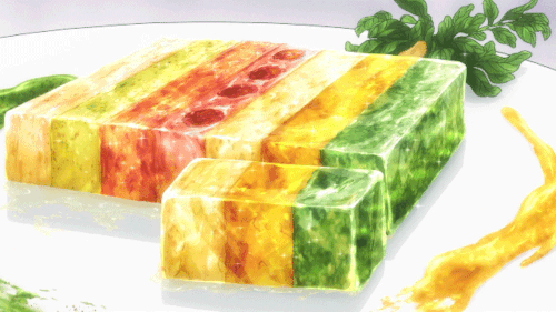 Радужный террин из семи овощей