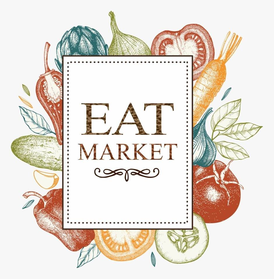 Ит маркет юго западная. Eat Market логотип. Фуд Холл eat Market. Фуд Холл eat Market логотип. Eat Market галерея.