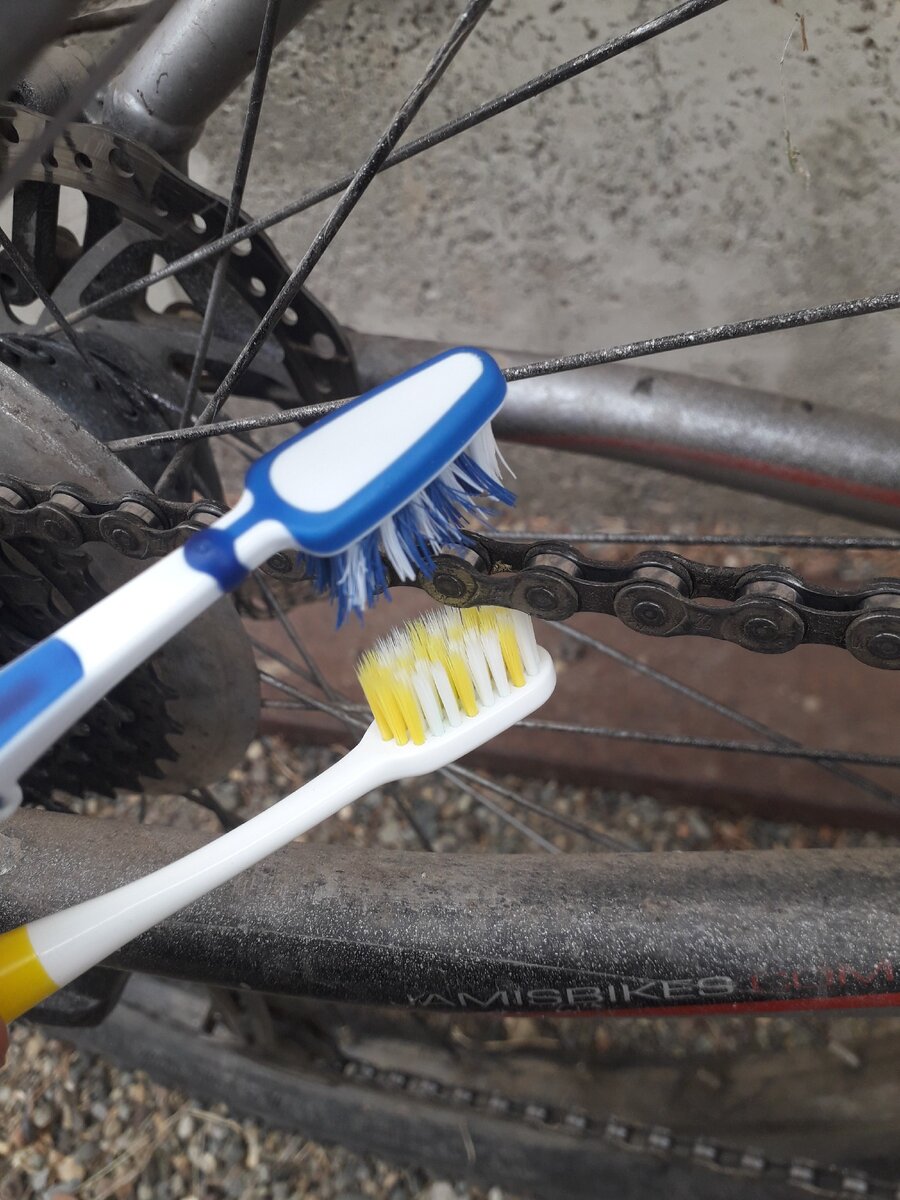 Чистка цепи 