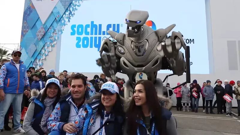 Робот в Сочи