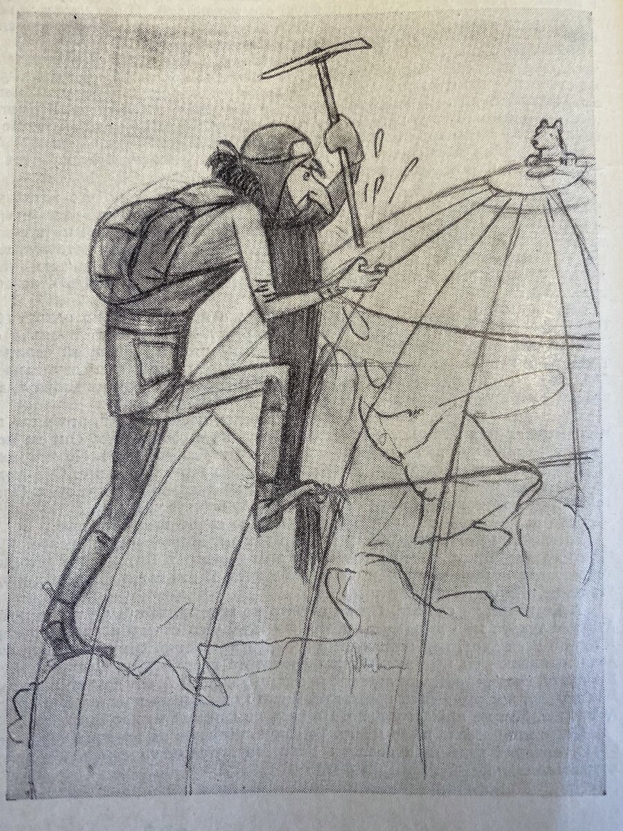 Знаменитый путешественник О.Ю. Шмидт-начальник ледового лагеря 