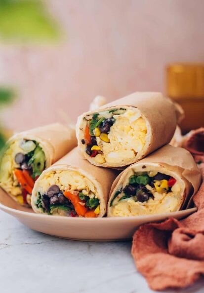 Бурито на завтрак