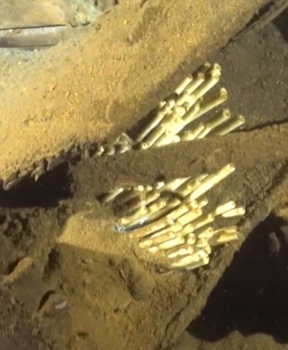 Свечи с фрегата «Олег». Фото: ЦПИ РГО