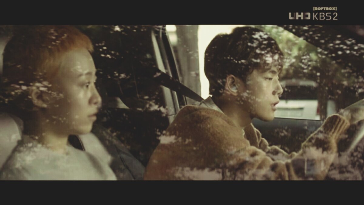 Кадр из сериала "Любовь  с короткой стрижкой", в главных ролях Ким Джонхён, Кан Ёнджон 