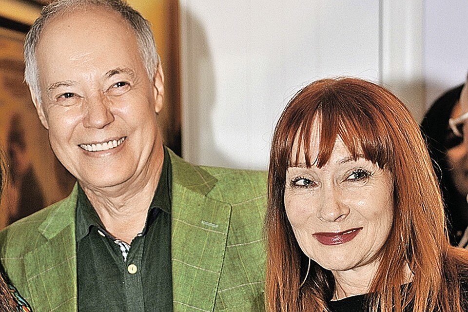 Владимир Конкин с Еленой Переслени