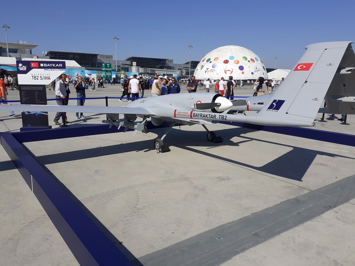 Байрактар ​​TB2. Фото: Kingbjelica / Wikimedia Commons