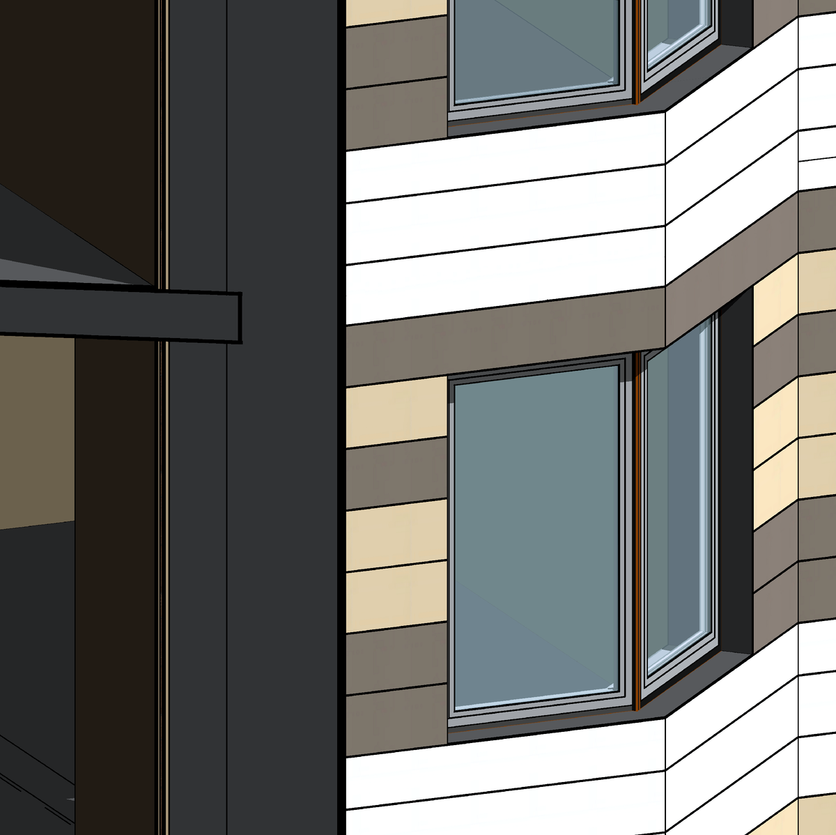 начало проекта в программе Revit