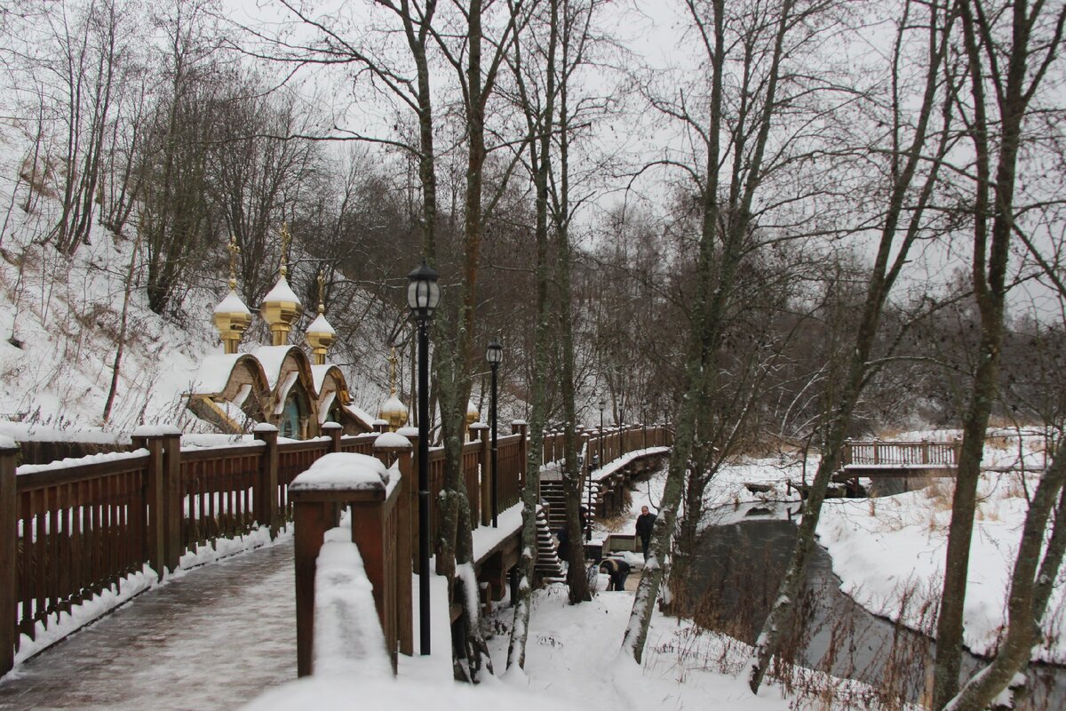 Святой источник радонеж фото