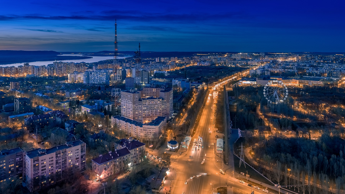 Численность населения Самары -  1,156 млн человек. Фото города из открытых источников