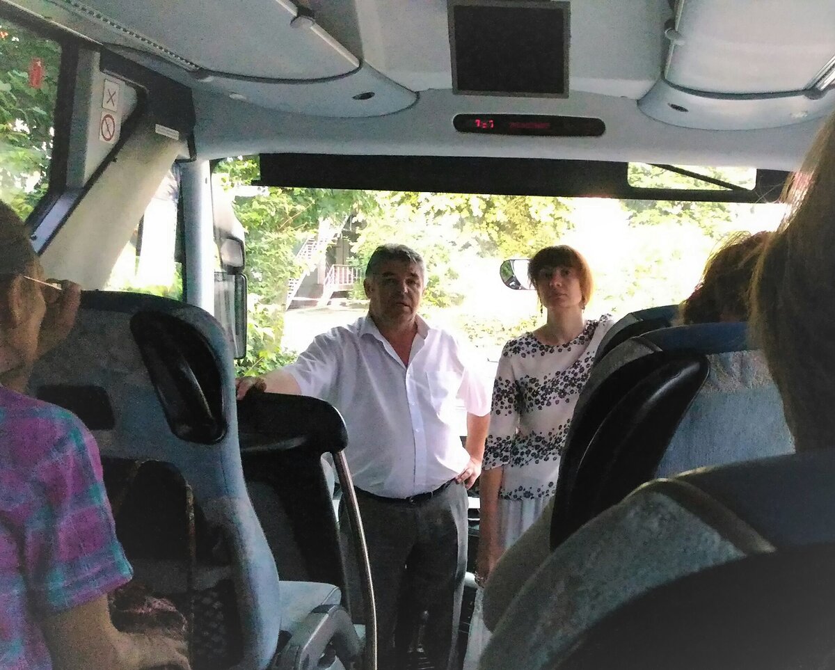 Я везу автобусную экскурсию