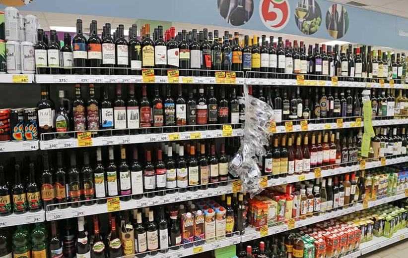 Выбор алкоголя в пятерочки велик!