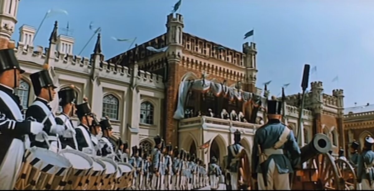 кадры из фильма А. Баталова "Три толстяка" 1966 год