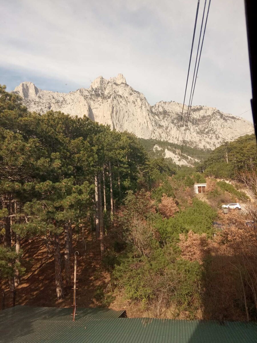 Ай-Петри. Канатная дорога. Из личного архива.