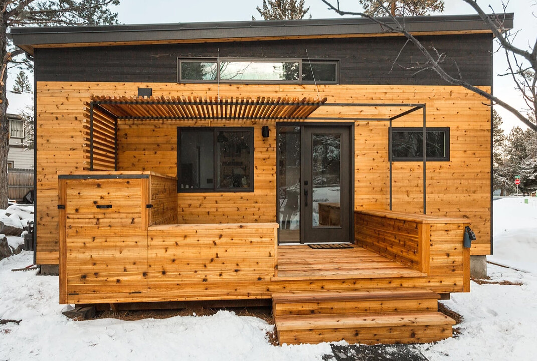 Вид дома снаружи 