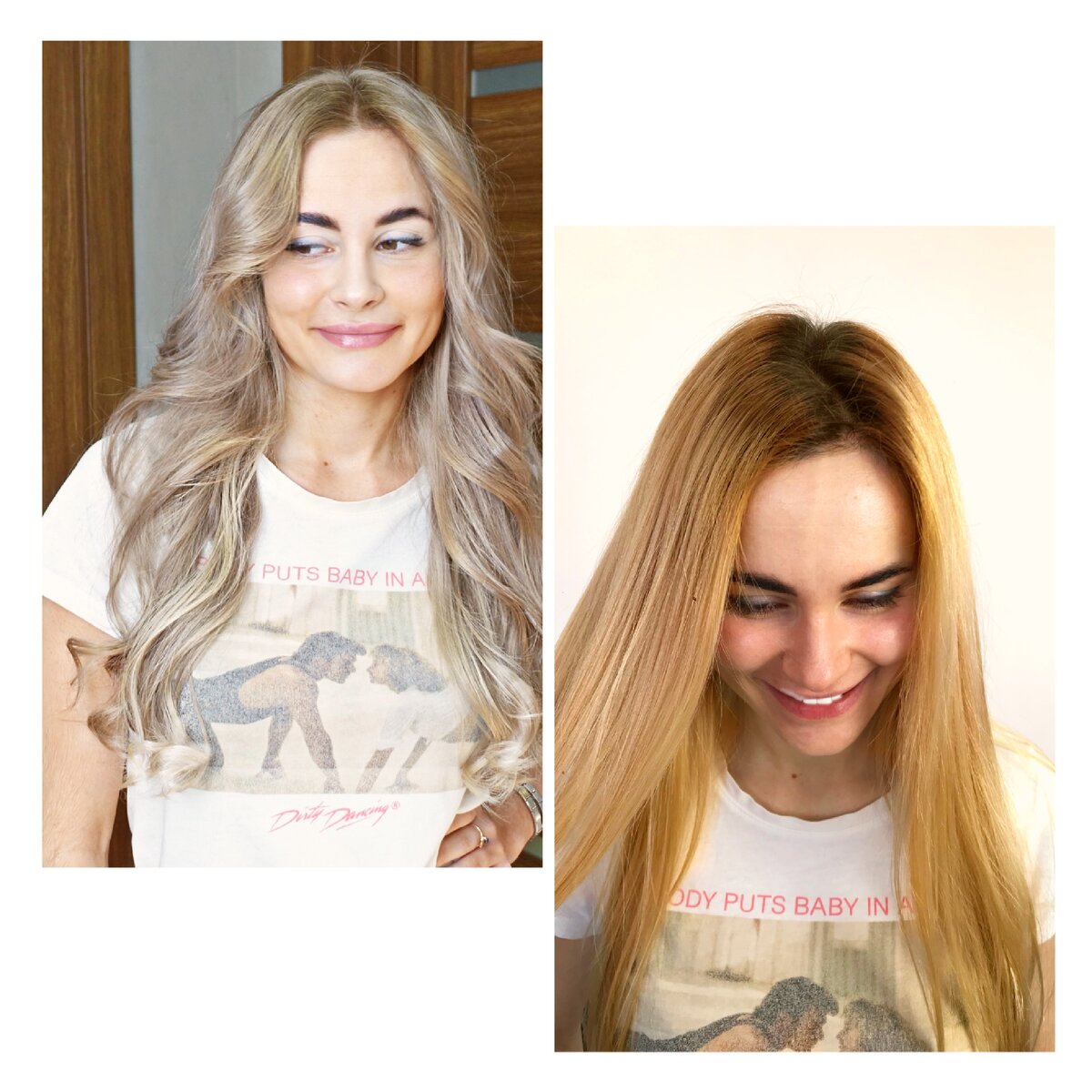 Оттенок волос модели остался на 2 месяца до следующего окрашивания 