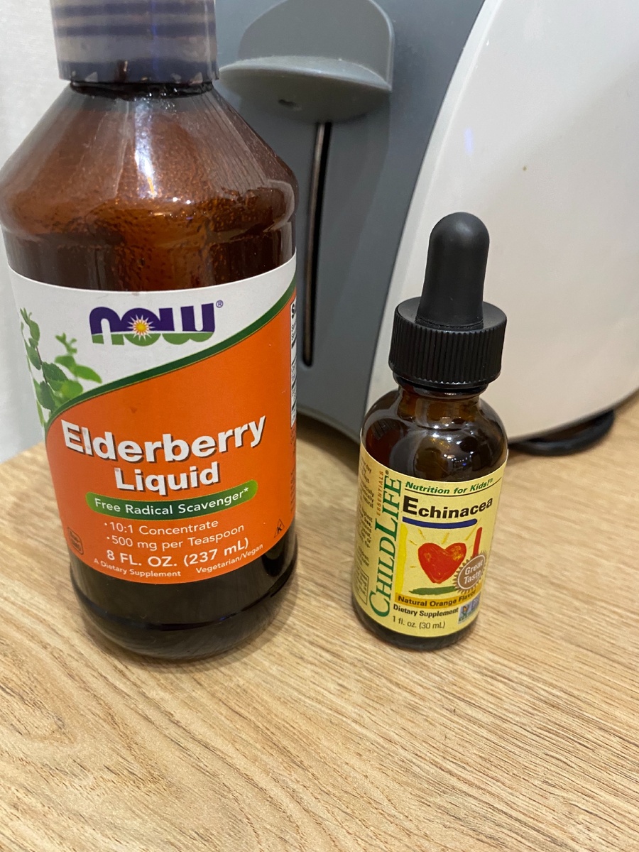 Экстракт ягод бузины и эхинацея