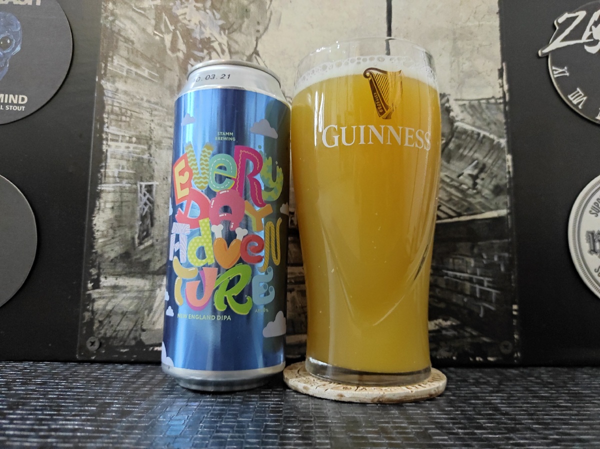 Everyday Adventure в бокале Guinness