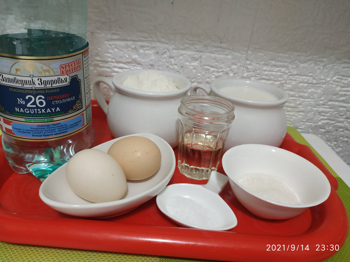 Готовим тесто для блинов