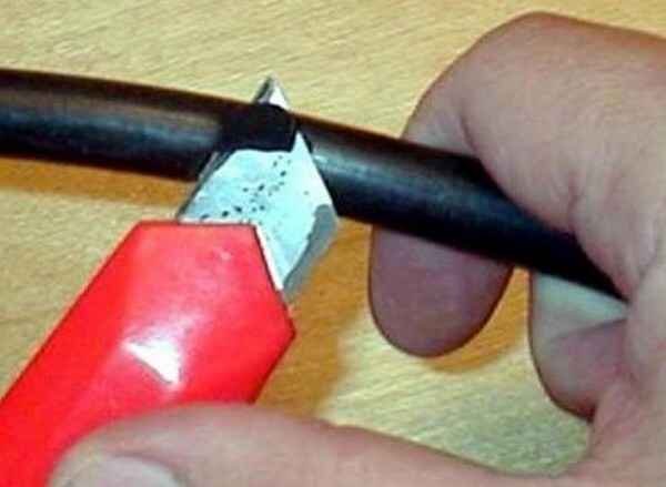Осторожное снятие изоляции