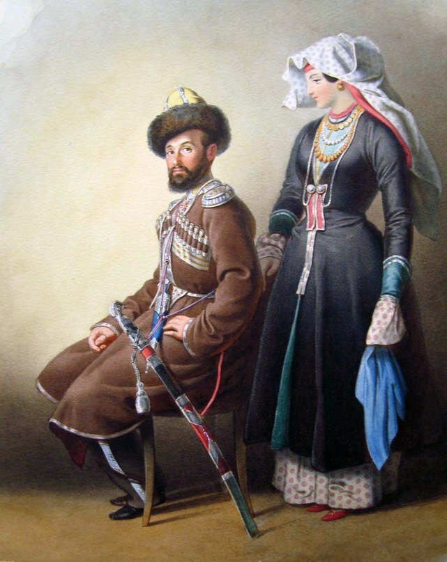 Гребенские казаки. Источник: infourok.ru