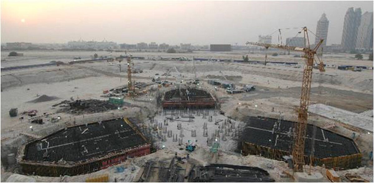 Начало стройки