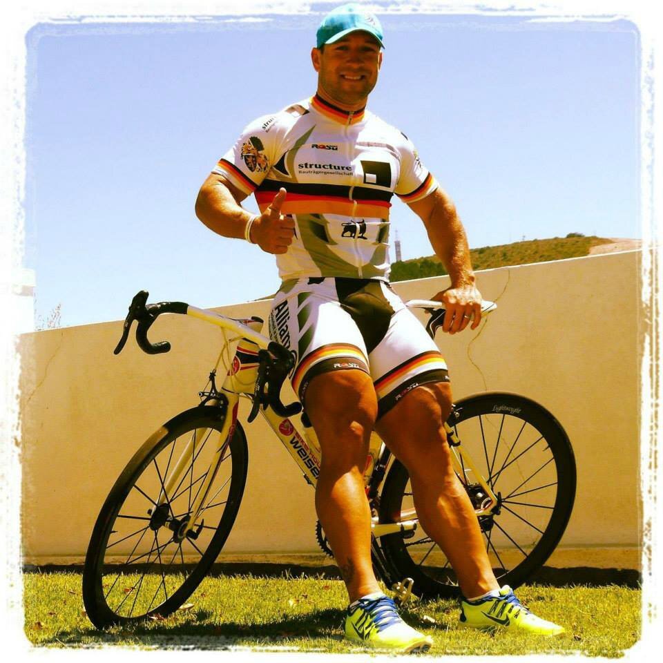 Каждое бедро размером с талию: как прокачался немецкий велосипедист ...