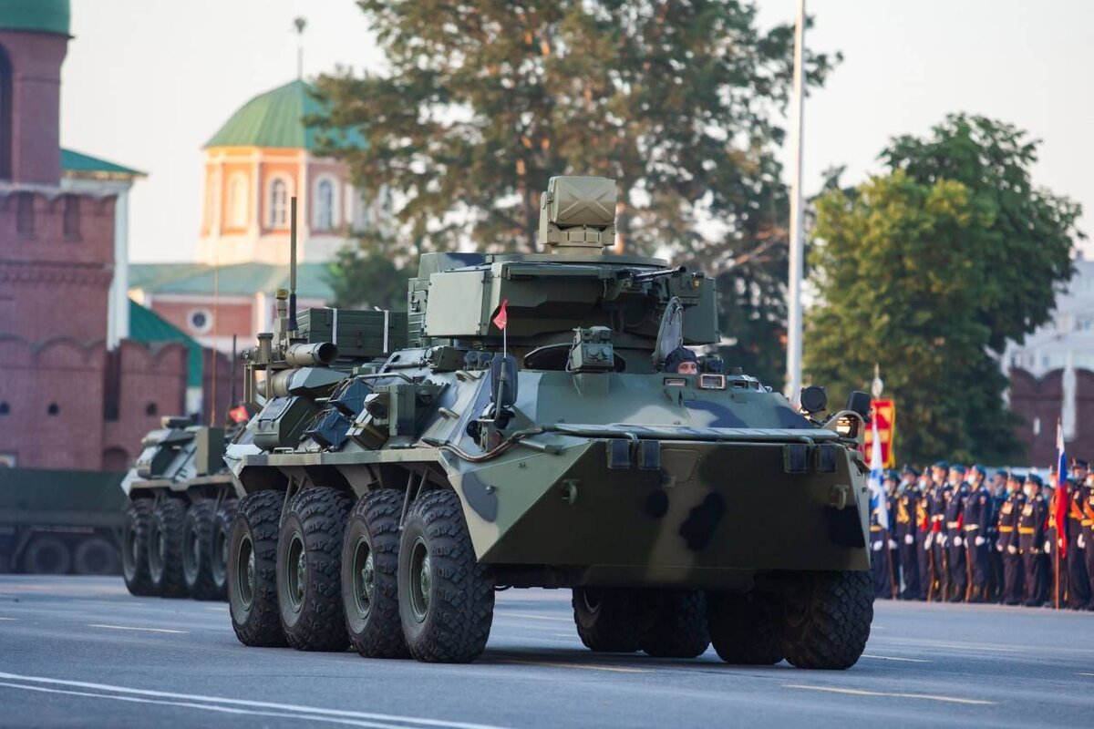 ПРП-5 на параде в Туле. Источник изображения. сайт topwar.ru
