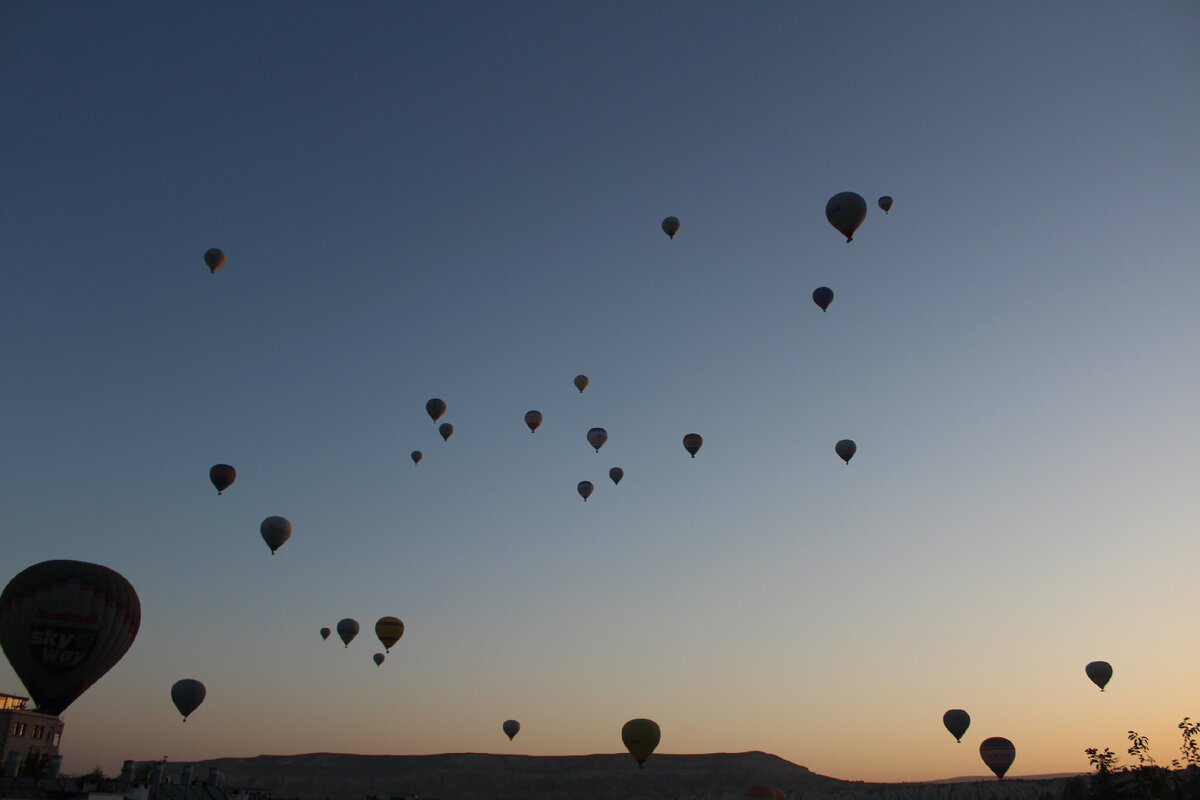 Шары в Каппадокии. Фото из личного архива.