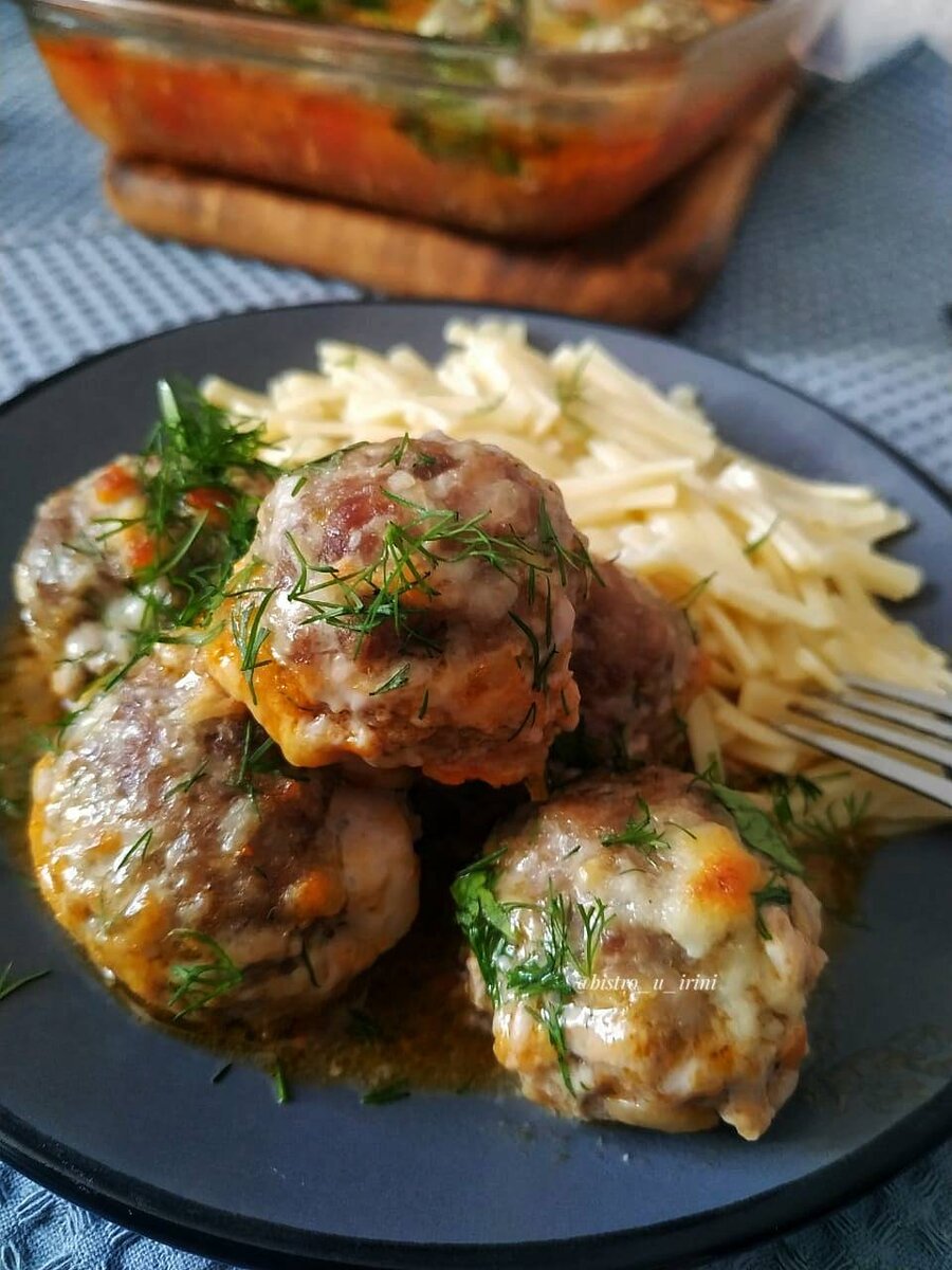 Мясные шарики в духовке. | Овкусе.ру - Ежедневная готовка в радость!  Пошаговые рецепты с фото | Дзен