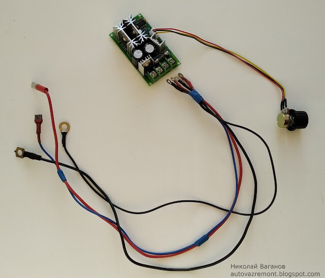 Регулятор оборотов вентилятора отопителя ВАЗ-2107 своими руками | Блог ...